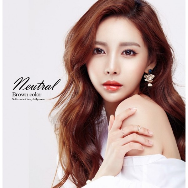 【矽水凝膠】O2 View Neural Brown(年拋)